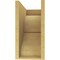 Ekena Millwork 8"W x 16"D x 16"H Classic Asheboro Rough Cedar Woodgrain TimberThane Corbel, Primed Tan CORUR08X16X16ASHRCPR - alternate 3